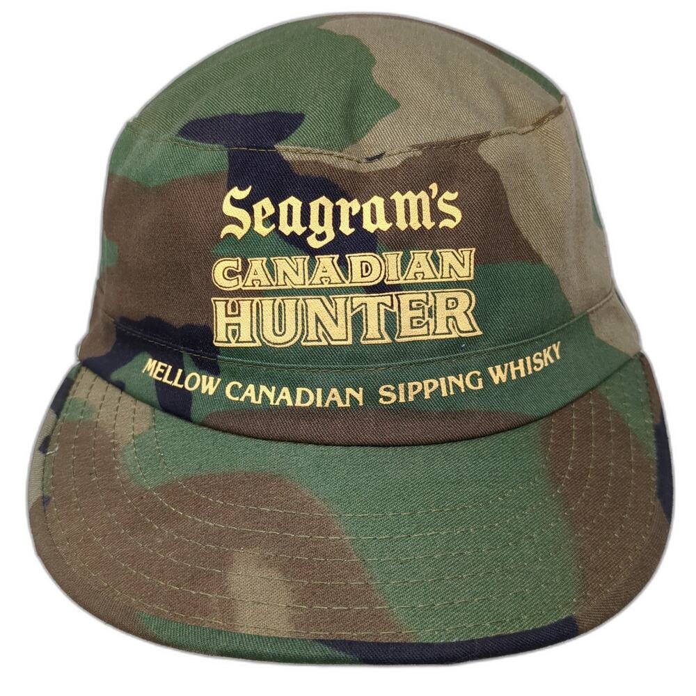 Seagram's Canadian Hunter Fitted Army Cap Multicolor One Size Camo